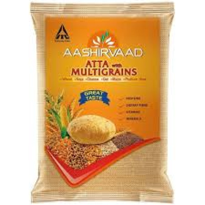 Aashirvaad Aashirvaad multigrain chakki atta 5 kg 5kg