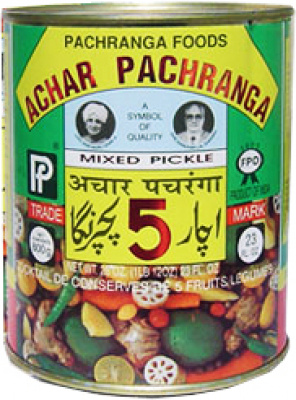 Achar Pachranga Mixed pickle tin 800gr