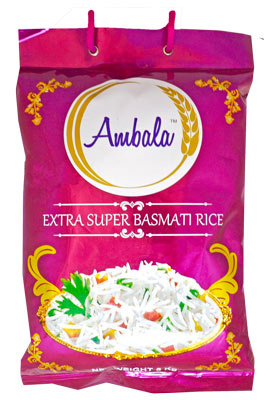 Ambala Extra super basmati rice 5kg