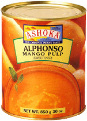 Ashoka Alphonso mango pulp 850gr