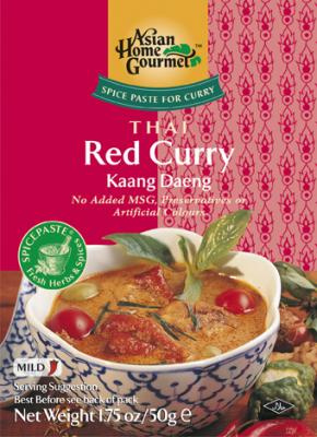 Asian Home Gourmet thaise rode kerrie pasta 50gr