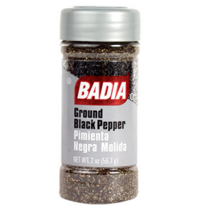 Badia Black pepper whole 57.6gr