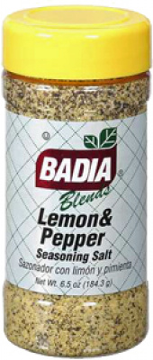 Badia Lemon & pepper seasoning salt 184gr