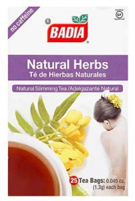 Badia Natural herbs tea 10 bags 100gr