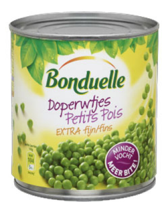 Bonduelle Velderwtjes superfijn 150gr
