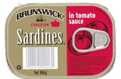 Brunswick Sardines in tomato sauce 106gr