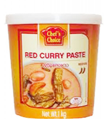 Chef's Choice Rode kerrie pasta 400gr