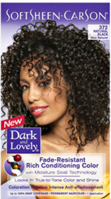 Dark & Lovely 372 natural black 200gr