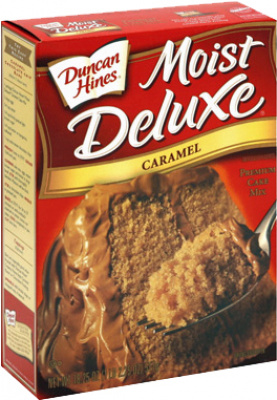 Duncan Hines Cake mix caramel cake 517gr