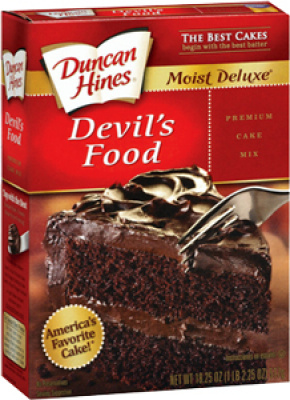 Duncan Hines Cake mix devil's food 517gr