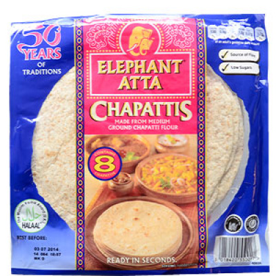 Elephant Atta chapattis 8x