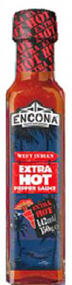 Encona Extra hot pepper sauce 142ml
