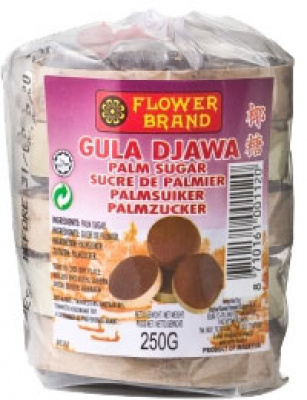 Gula djawa schijfjes 250gr