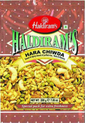 Haldiram Hara chiwda 200gr