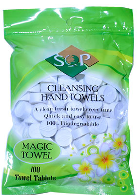 Hand cleansing towels (100 x doekjes) 250gr