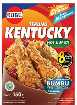 Kobe Kentucky tepung hot and spicy 200gr