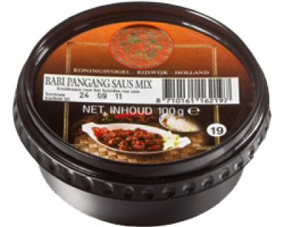 Koningsvogel Babi pangang saus mix 100gr