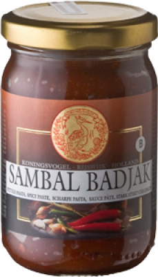 Koningsvogel Sambal badjak extra heet 200gr