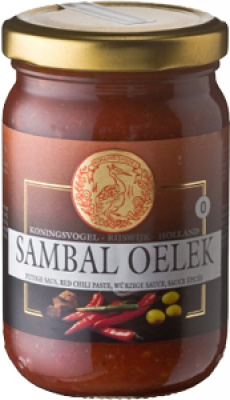 Koningsvogel Sambal oelek 200gr
