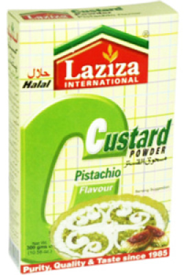 Laziza Custard powder pistachio 300gr