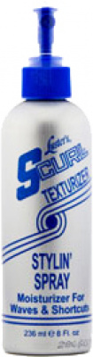Luster's S-curl texturizer stylin' spray 236ml