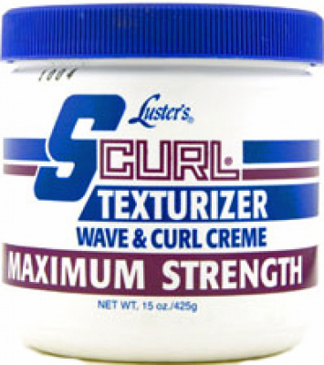 Luster's S-curl texturizer wave & curl creme maximum 425gr