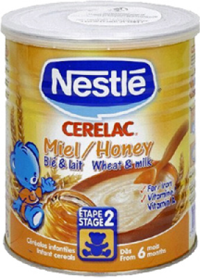 Nestle Cerelac Honey & wheat with milk 400gr