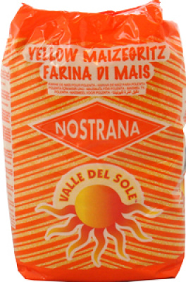 Nostrana Yellow maizegritz 1kg