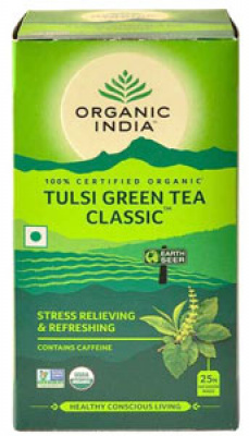 Organic India Tulsi green tea classic