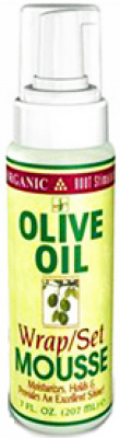 Organic Olive oil wrap/set mousse 207gr