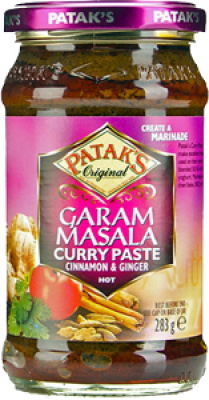 Patak&#39;s Garam masala curry paste 283gr