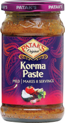 Patak&#39;s Korma curry paste 290gr