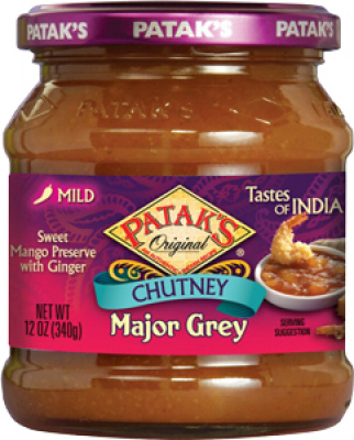 Patak&#39;s Major grey chutney 340gr
