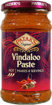 Patak&#39;s Vindaloo paste 283gr
