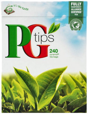PG Tips Zwarte thee 240x