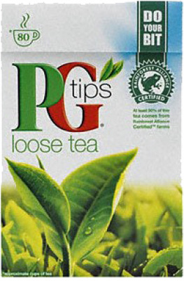 PG Tips Zwarte thee bladeren 250gr