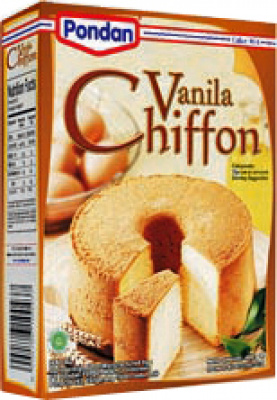 Pondan Pondan cake mix vanilla chiffon 400gr