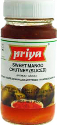 Priya Sweet mango sliced chutney 300gr