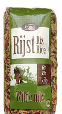 Shagai wilde rijst mix 1kg