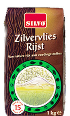 Silvo Zilvervlies parboiled rijst 2kg