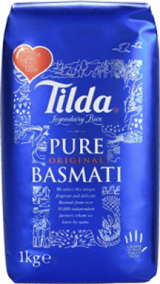 Tilda Basmati rice 1kg