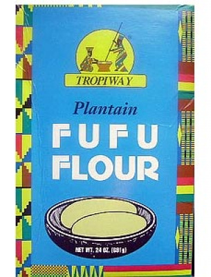 Tropiway Plantain fufu flour 680gr