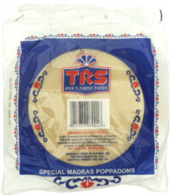 TRS Madras poppadoms 200gr