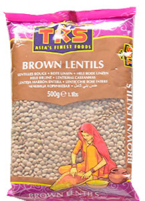 TRS Whole brown lentils 500gr