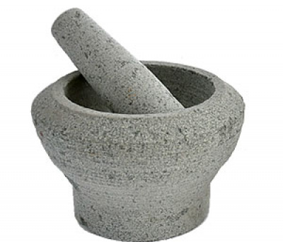 Vijzel en stamper - tumbukan (11 cm) 3kg