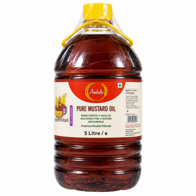 *ambala kachi ghani mustard oil 5ltr