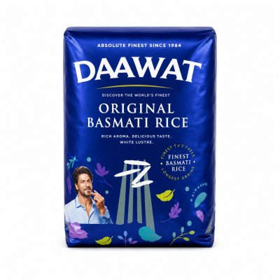 *daawat basmati rice blue  6x1 kg