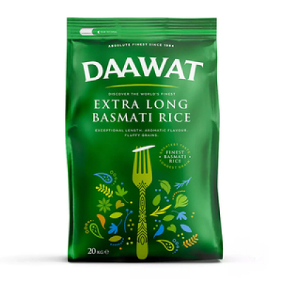 *Daawat Basmati Rice GREEN 20 kg