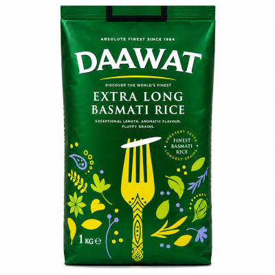 *daawat basmati rice green 6x1 kg