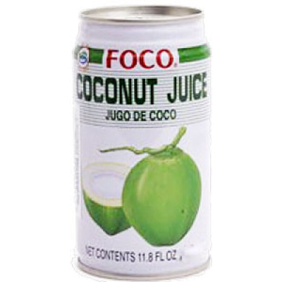 *foco coconut drink w/stuk 24x350ml.can statie